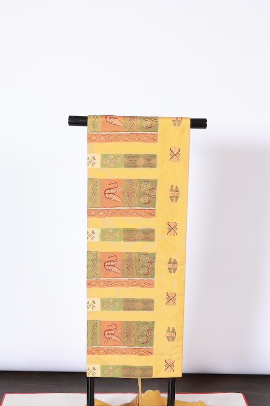 Used sash belt (nagoya-obi) 100% silk /A346