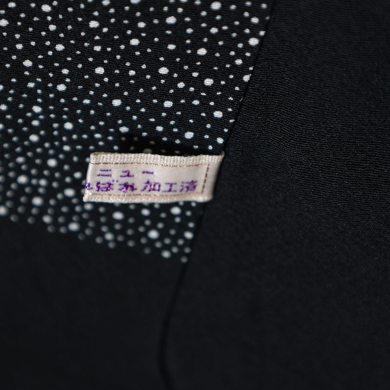 Japanese kimono used <komon>-size M silk 100% silk /T90