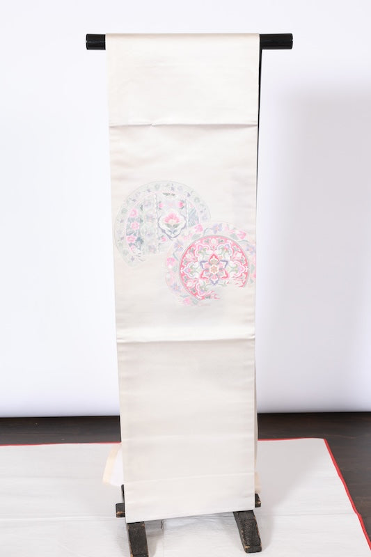 Used sash belt (nagoya-obi) 100% silk /A344