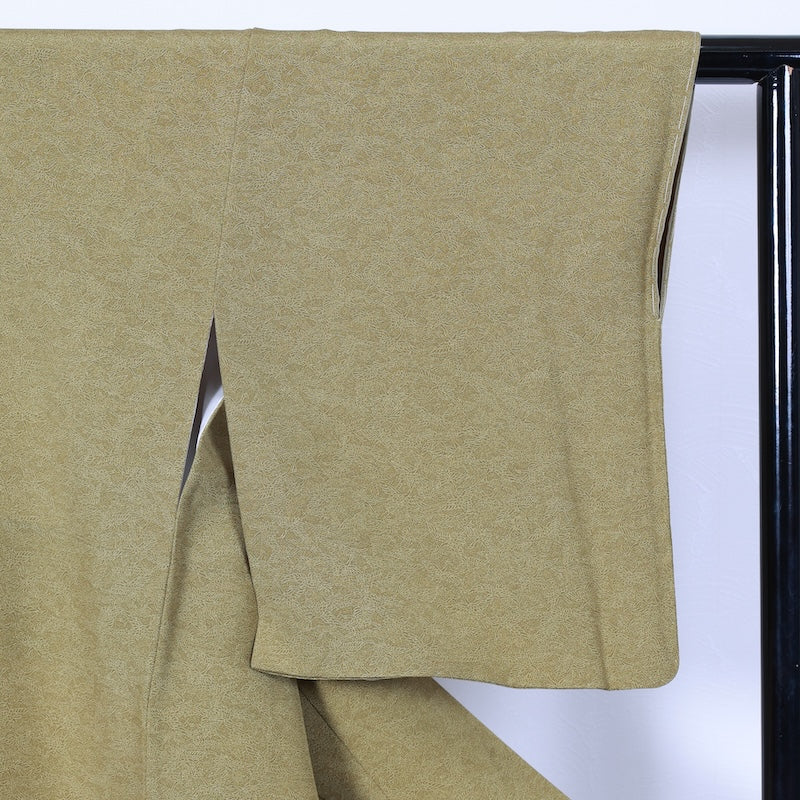 Japanese kimono New <komon>-size S silk 100% silk /T91