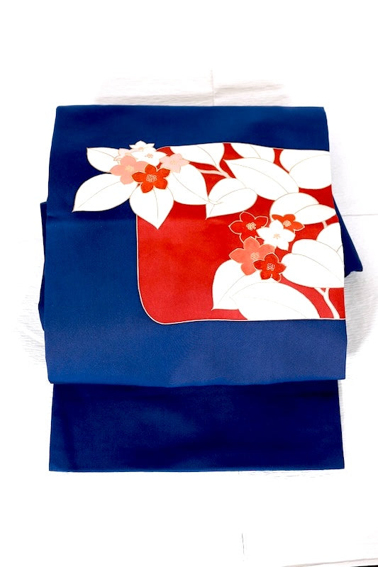 Used sash belt (nagoya-obi) 100% silk /A338