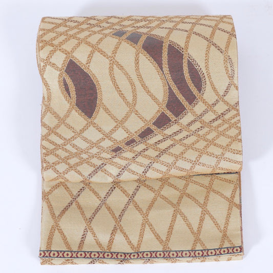 Used sash belt (Hukuro-obi) 100% silk / 1424