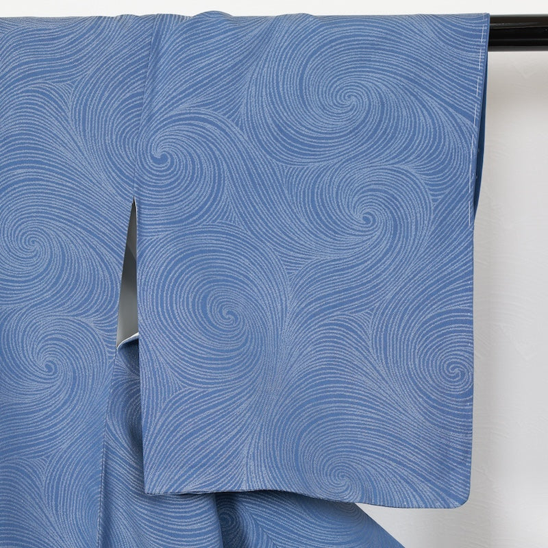 Japanese kimono New <komon>-size M silk 100% silk /T83