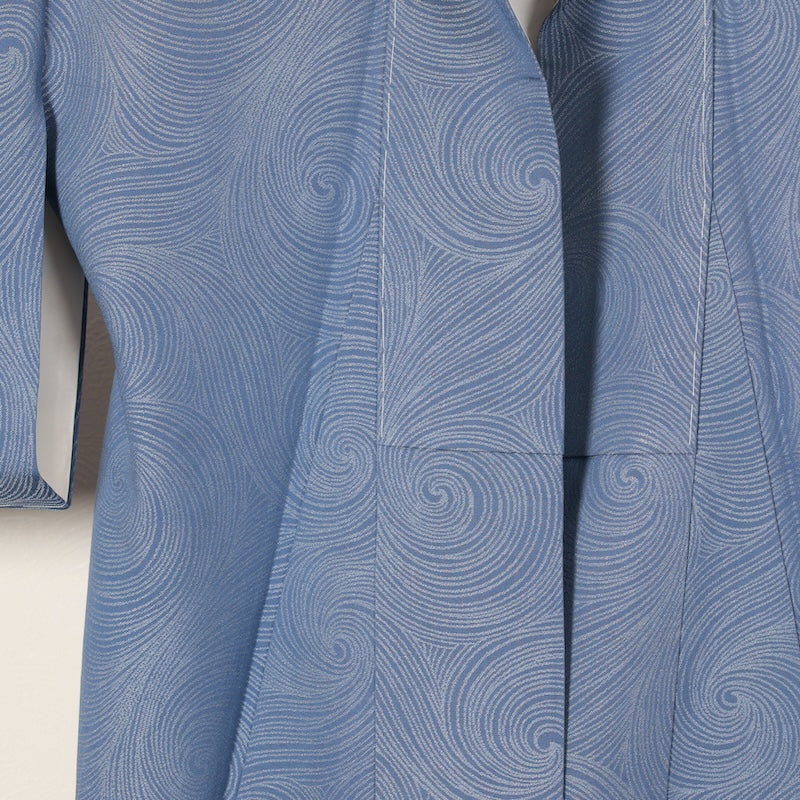 Japanese kimono New <komon>-size M silk 100% silk /T83