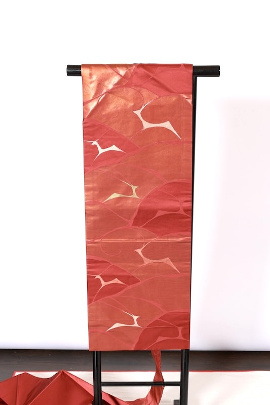 Used sash belt (nagoya-obi) 100% silk /A340