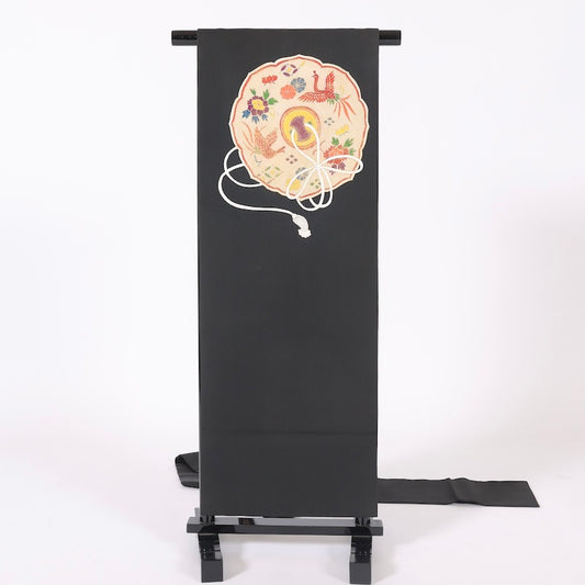 Used sash belt (Nagoya-obi) 100% silk / 1427