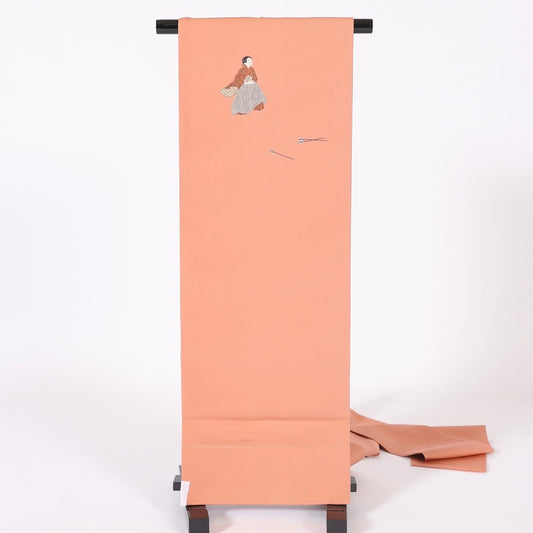 Used sash belt (Nagoya-obi) 100% silk / 1428