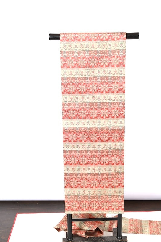 Used sash belt (nagoya-obi) 100% silk /A341