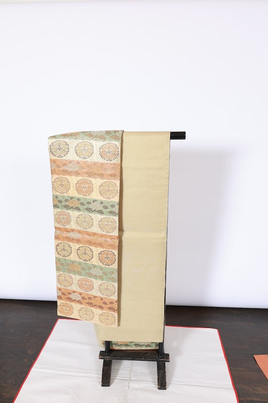 Japanese kimono used(sushbert)Silk100%/A401