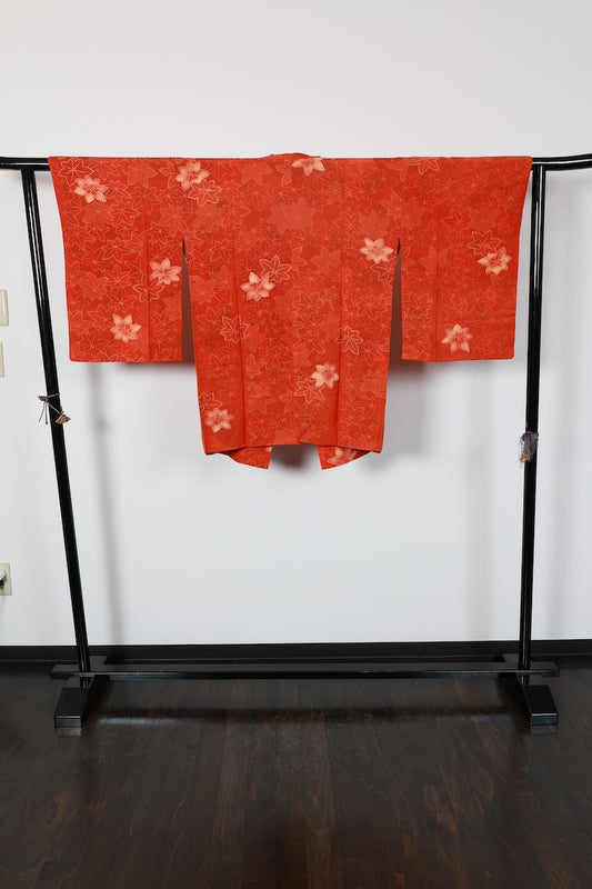 Michiyuki coat orange beige pre-owned /R586