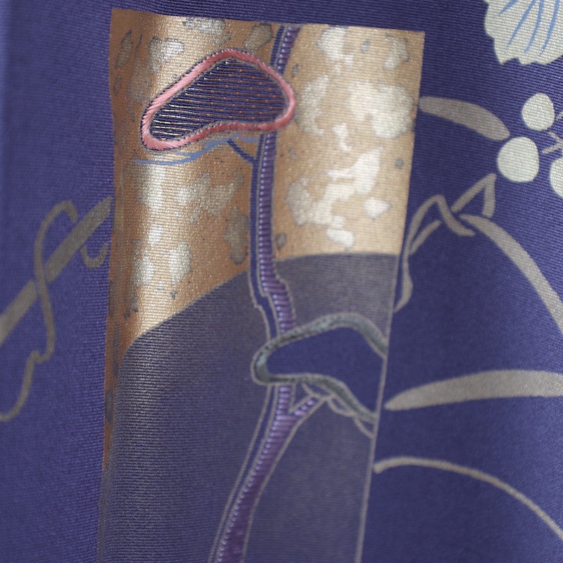 kimono (Houmongi) M-size 100% silk / C6