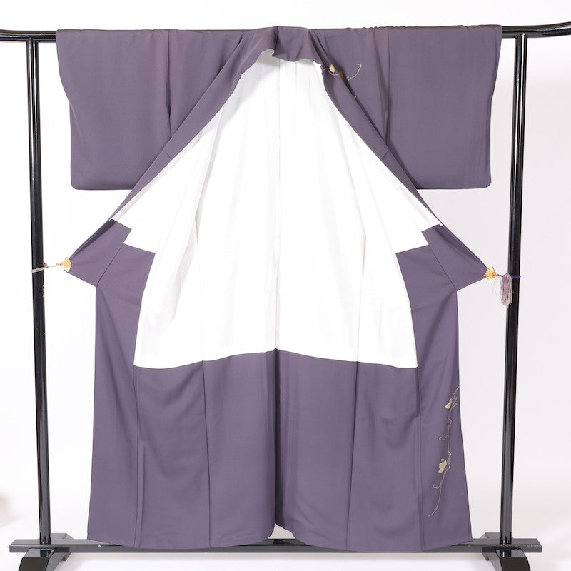 kimono (Houmongi) M-size 100% silk / C6