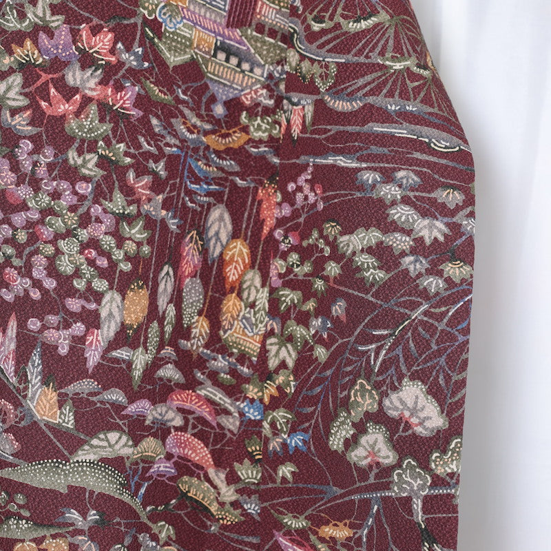 kimono (Komon) M-size 100% silk / C8