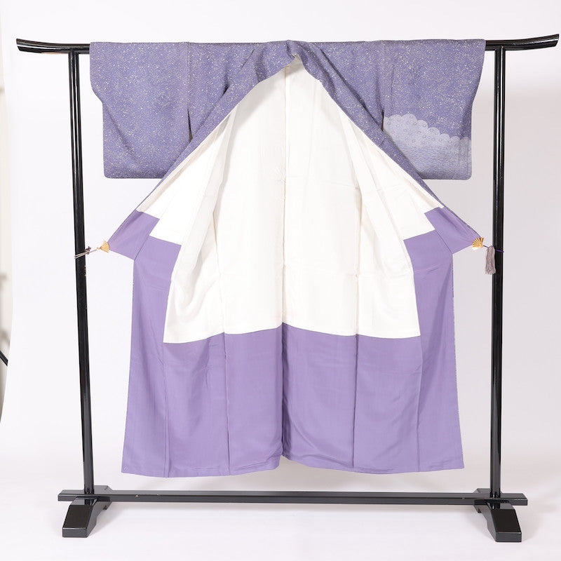 kimono (Houmongi) M-size 100% silk / C11