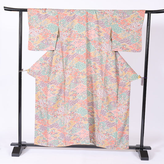 kimono (Komon) M-size 100% silk / C16
