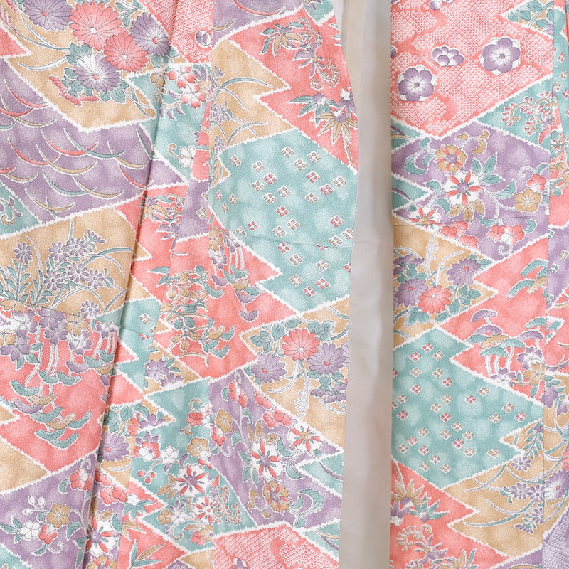 kimono (Komon) M-size 100% silk / C16