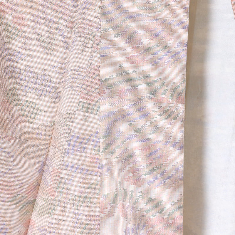 kimono (Tsumugi) M-size 100% silk / C17