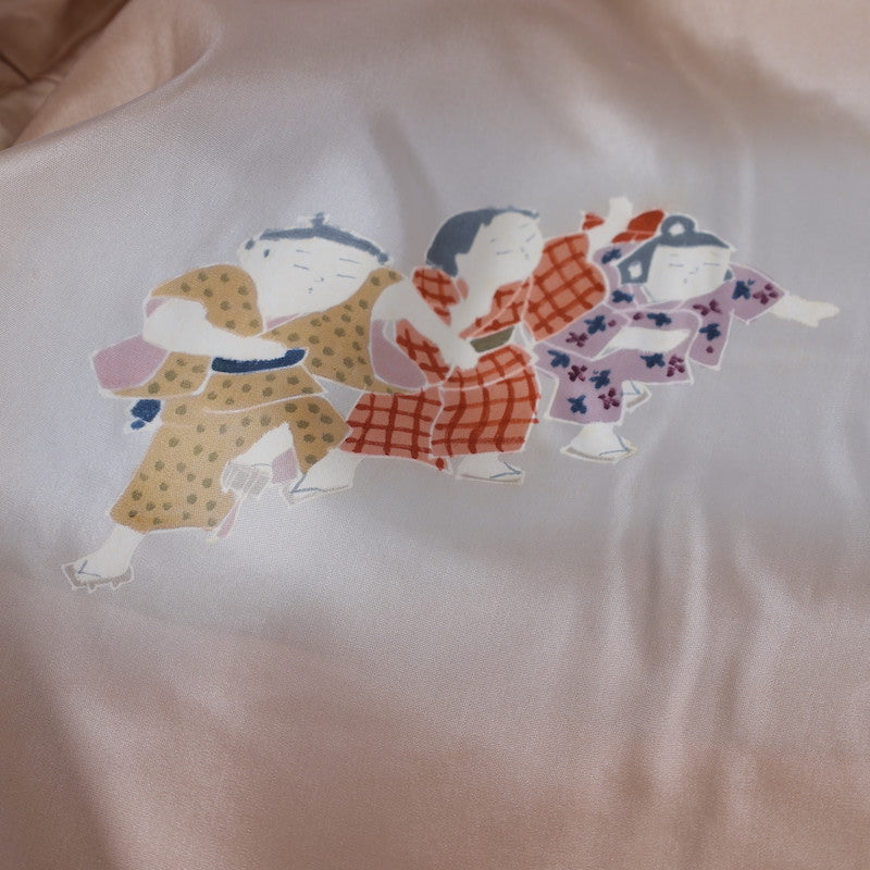 kimono jacket (Haori) S-size 100% silk / C24