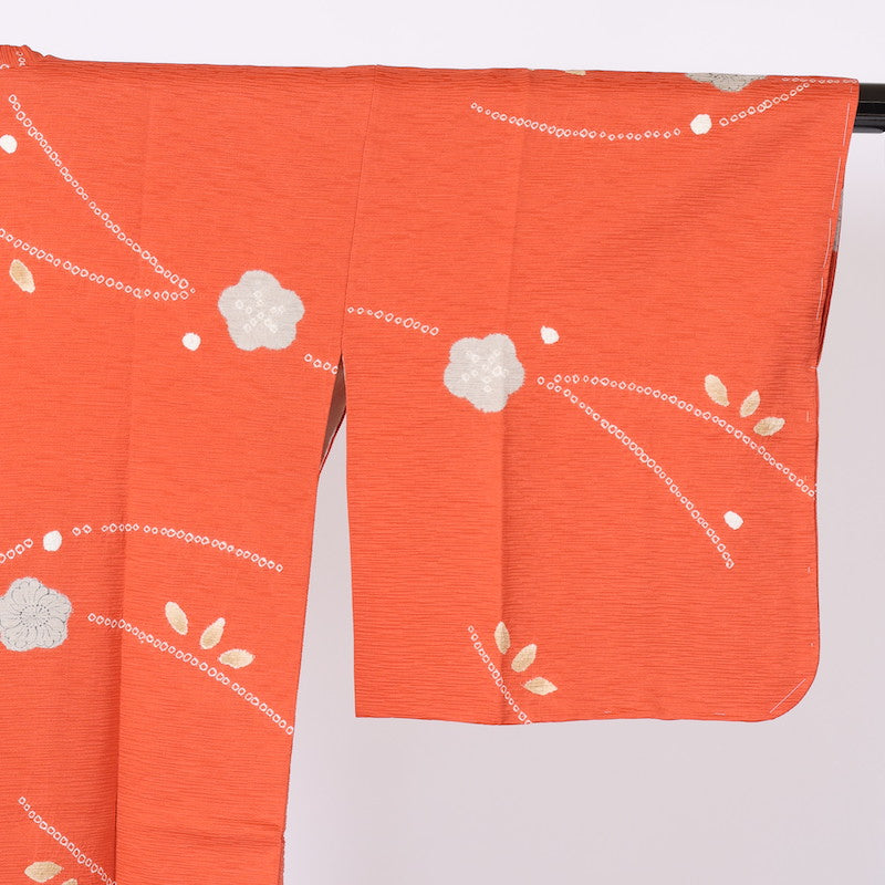 kimono coat (Michiyuki Coat) M-size 100% silk / C27
