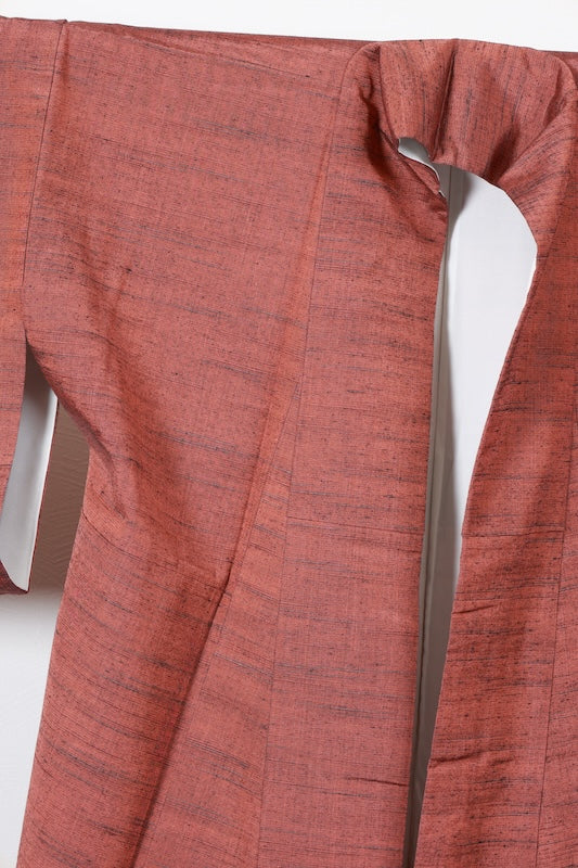 Japanese kimono used <Tsumugi> Msize silk 100% /T113