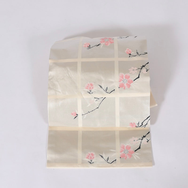 kimono sash belt (Nagoya-obi) 100% silk / C34