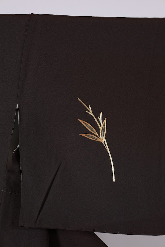 Japanease kimono used(Houmongi) M-size 100% silk /A493