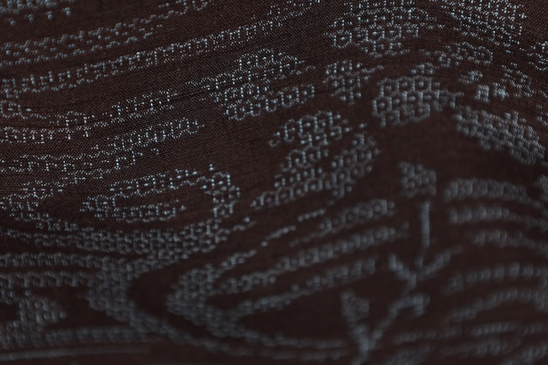 Japanese kimono used <houmongi> Msize silk 100% /T118