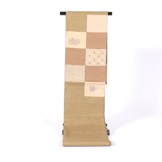 kimono sash belt (Hukuro-obi) 100% silk / C39