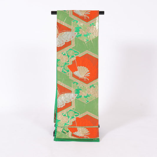 kimono sash belt (Hukuro-obi) 100% silk / C46