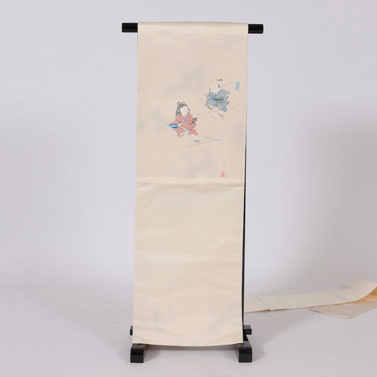 kimono sash belt (Nagoya-obi) 100% silk / C51