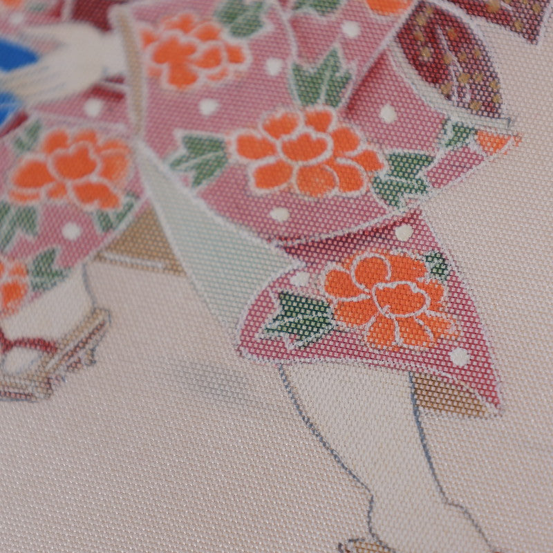 kimono sash belt (Nagoya-obi) 100% silk / C51