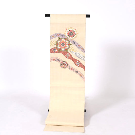 kimono sash belt (Hukuro-obi) 100% silk / C54
