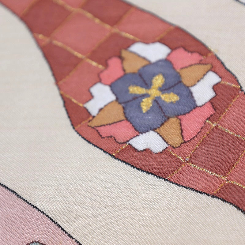 kimono sash belt (Hukuro-obi) 100% silk / C54