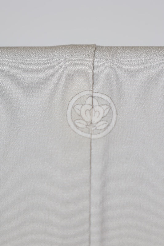 Used kimono (Irotomesode) L-size 100% silk / B481