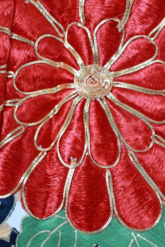 used Long-sleeved kimono (Furisode)/A031