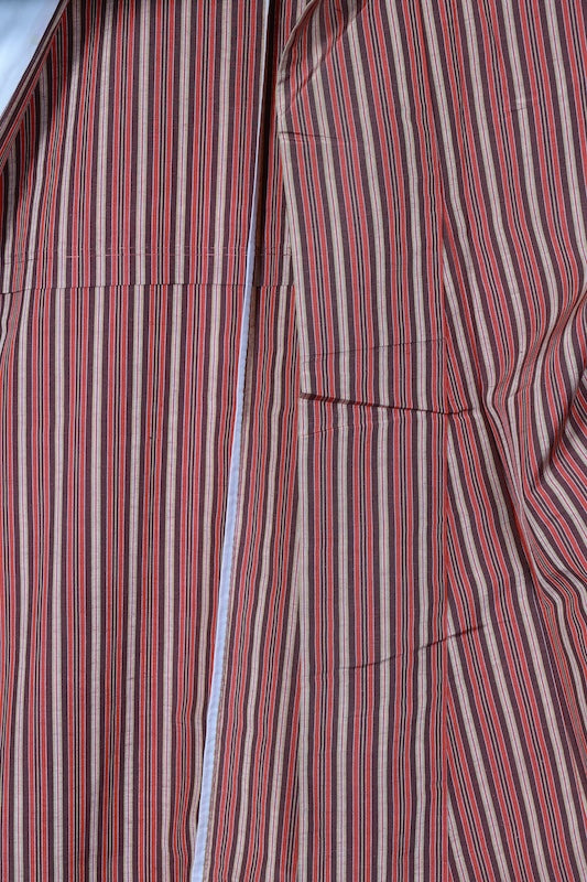 Japanese kimono used <Tsumugi> Msize silk 100% /T141