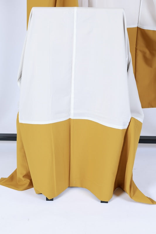 Men's Japanese kimono.haori 2 piece set used L-size polyester /B1180