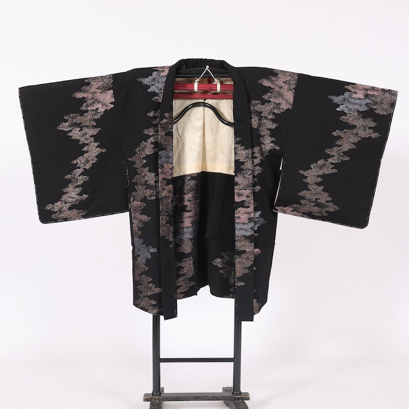 kimono jacket (Haori) S-size 100% silk / C82