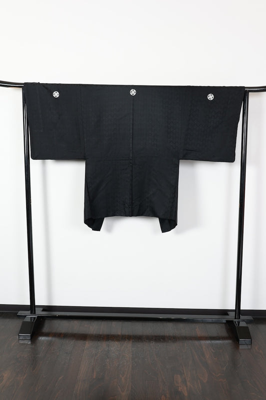 Men's Haori jacket black pre-owned /R613