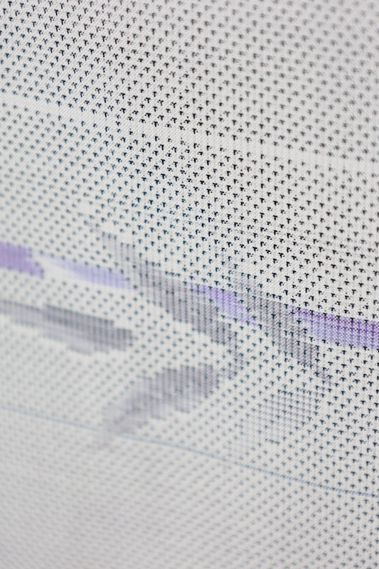 New Japanese kimono (tsumugi) L Size 100%silk/A037