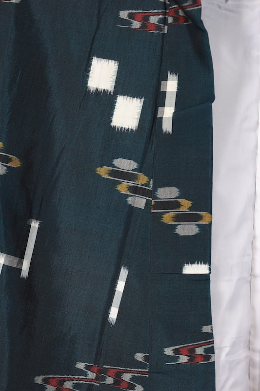 Japanese kimono used <Komon> Ssize polyester washable /T146