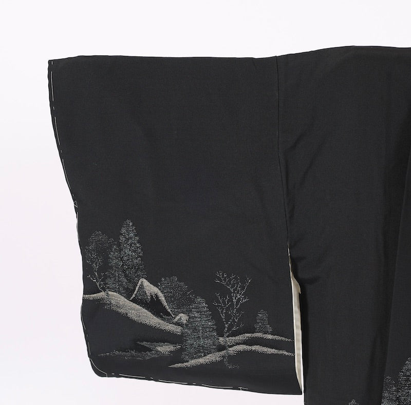 kimono jacket (Haori) S-size 100% silk / C79