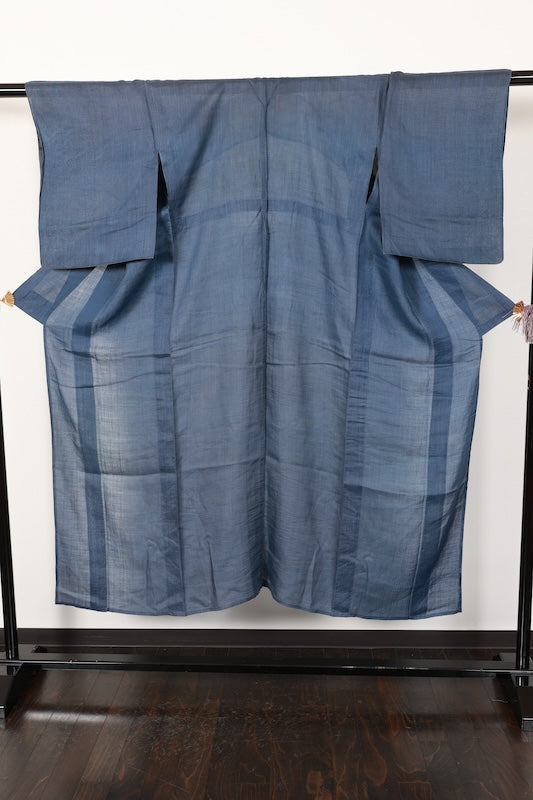 Japanese kimono used <iromuzi> Ssize silk 100% /T147