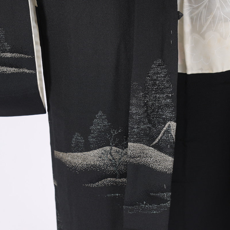 kimono jacket (Haori) S-size 100% silk / C79