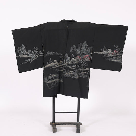 kimono jacket (Haori) S-size 100% silk / C79