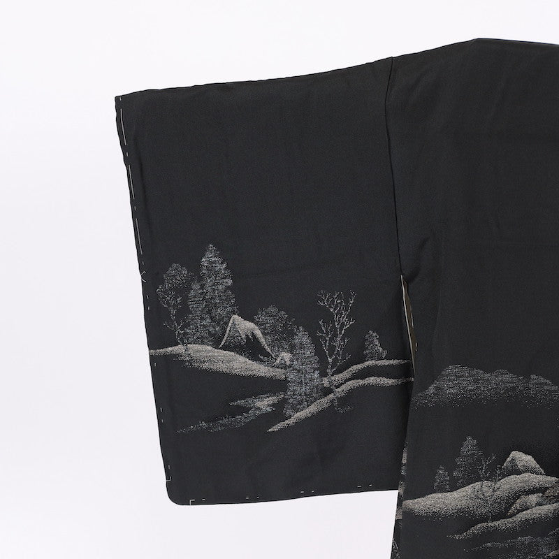 kimono jacket (Haori) S-size 100% silk / C79