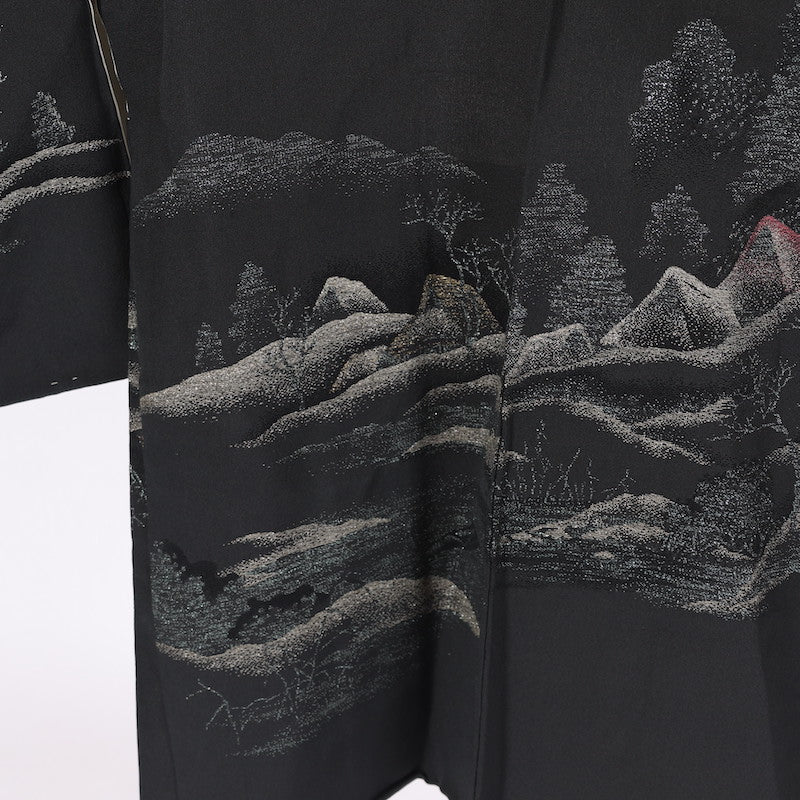 kimono jacket (Haori) S-size 100% silk / C79