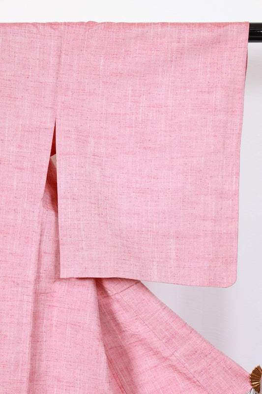 Japanese kimono used <Iromuzi> Msize silk 100% /T148
