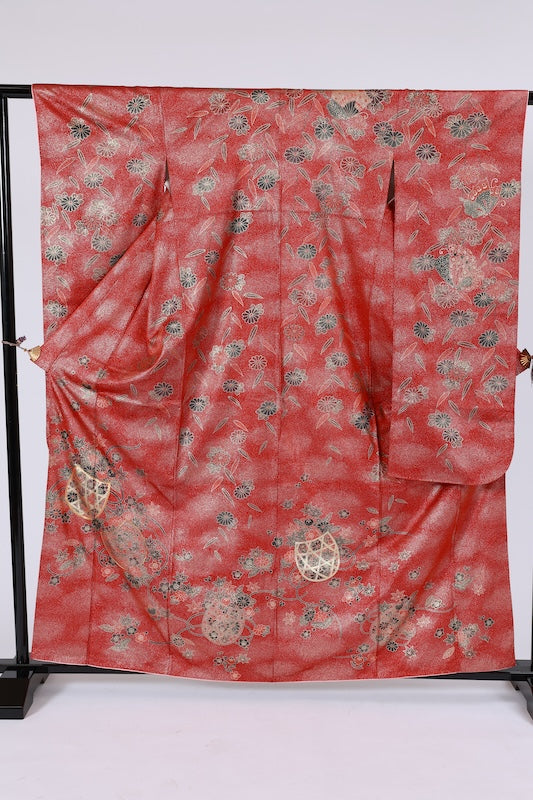 Long-sleeved kimono (Furisode) /B58