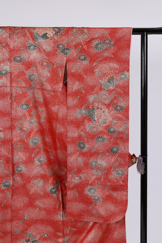 Long-sleeved kimono (Furisode) /B58